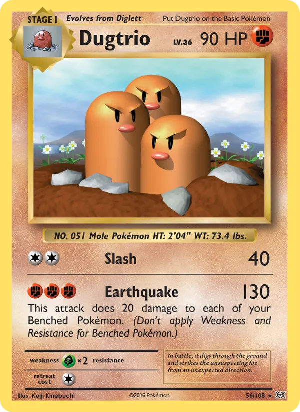 56 Dugtrio – Evolutions