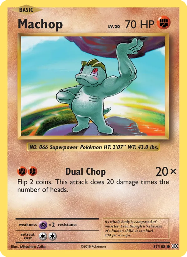 57 Machop – Evolutions