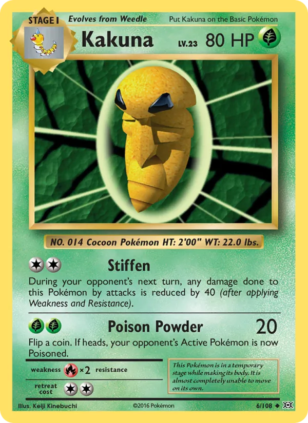 6 Kakuna – Evolutions