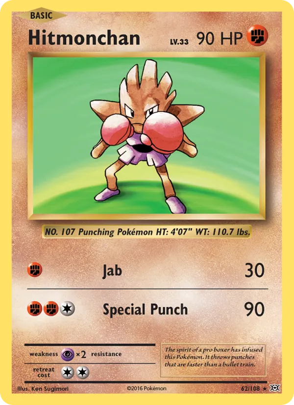 62 Hitmonchan – Evolutions