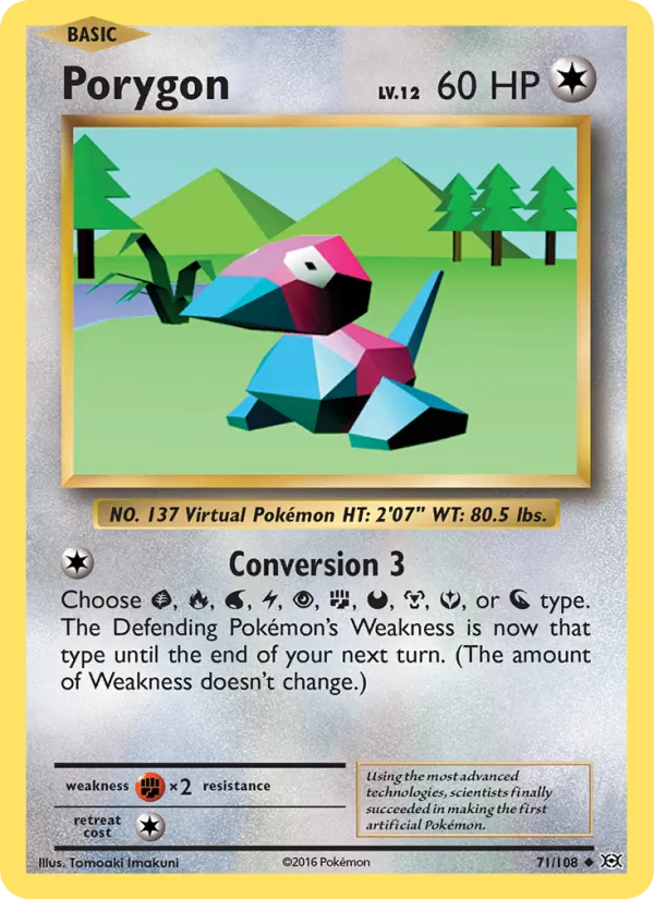 71 Porygon – Evolutions