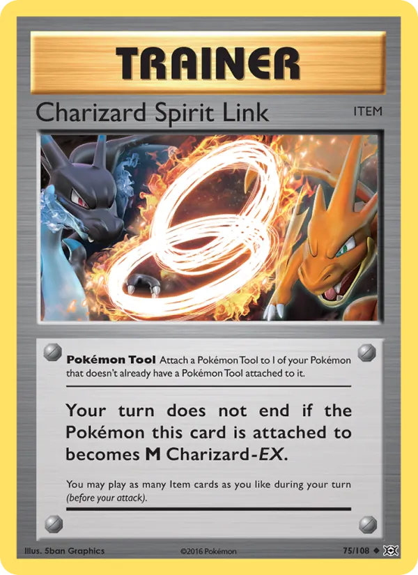 75 Charizard Spirit Link – Evolutions