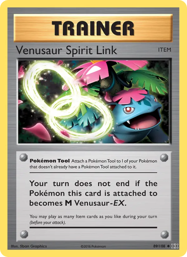 89 Venusaur Spirit Link – Evolutions