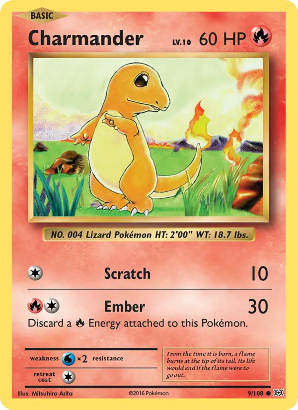 9 Charmander – Evolutions