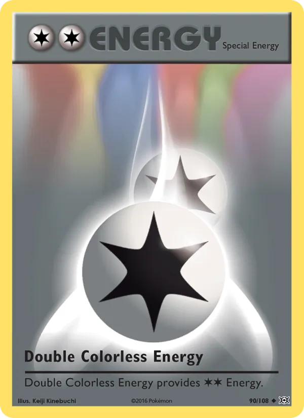 90 Double Colorless Energy – Evolutions