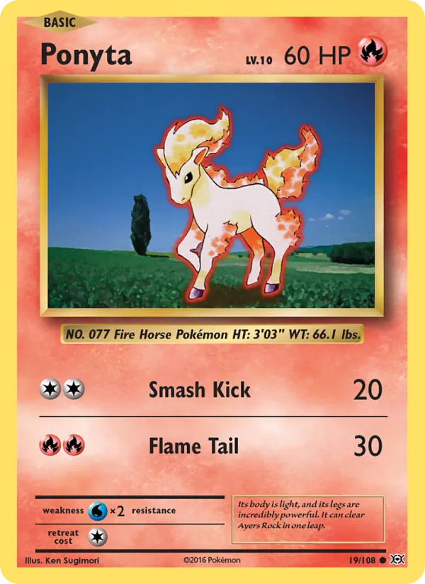 19-RH Ponyta – Evolutions
