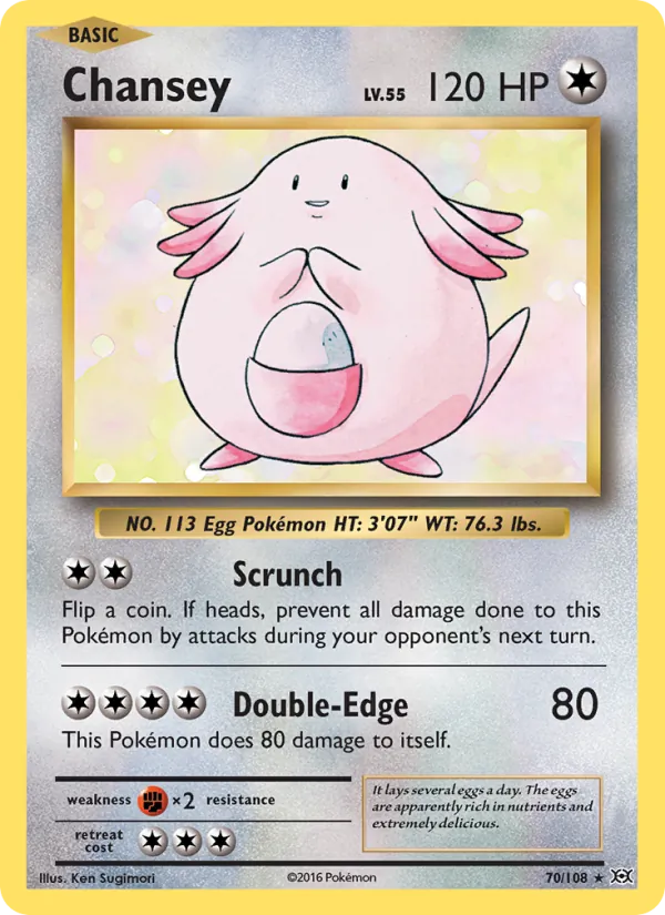 70-RH Chansey – Evolutions