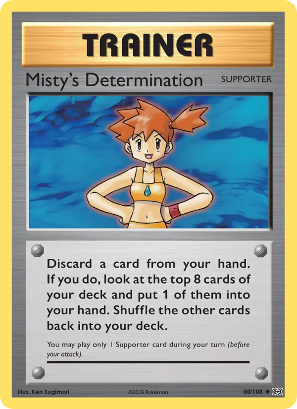 80-RH Misty's Determination – Evolutions