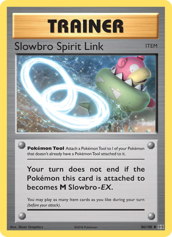 86-RH Slowbro Spirit Link – Evolutions
