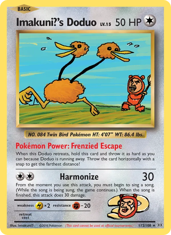112 Imakuni?'s Doduo – Evolutions