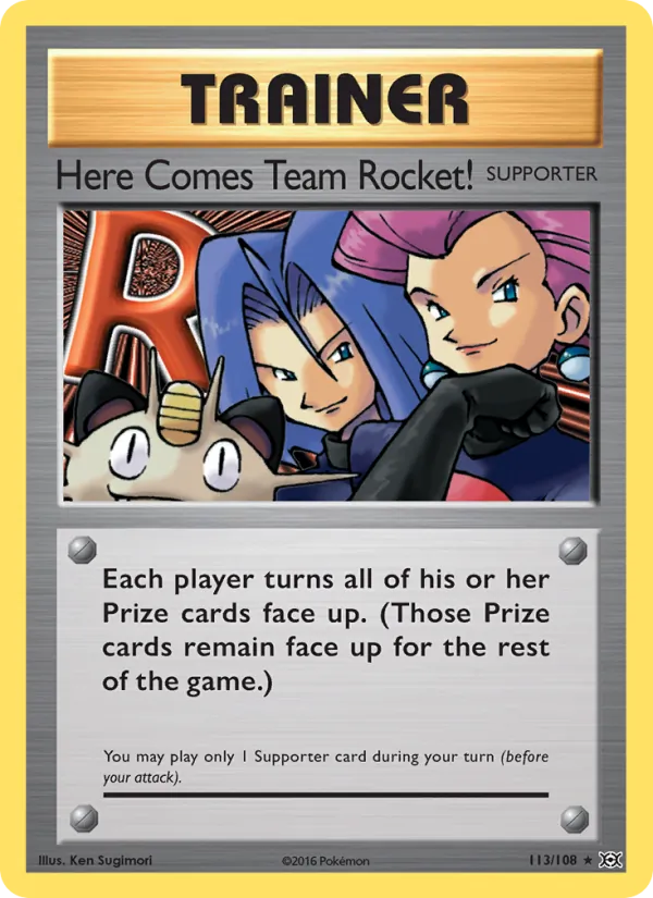 113 Here Comes Team Rocket! – Evolutions