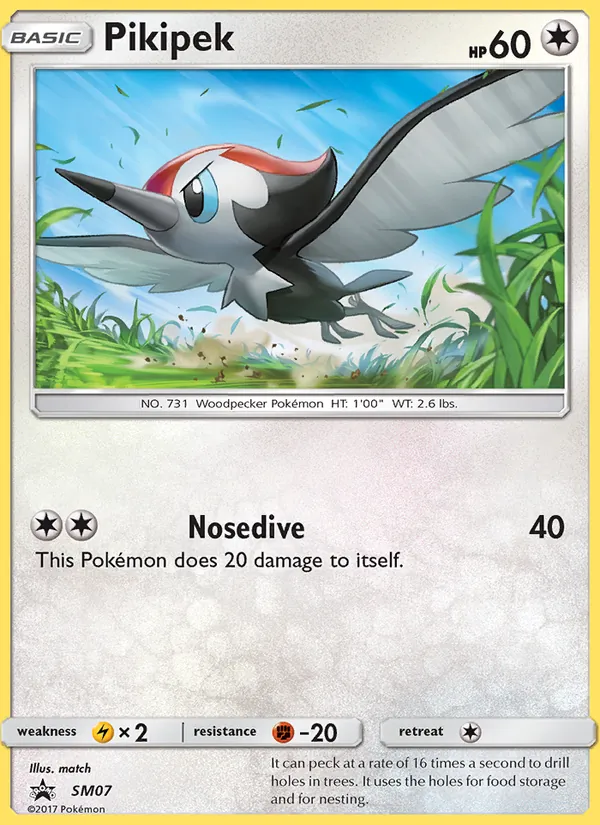 SM07 Pikipek – SM Black Star Promos
