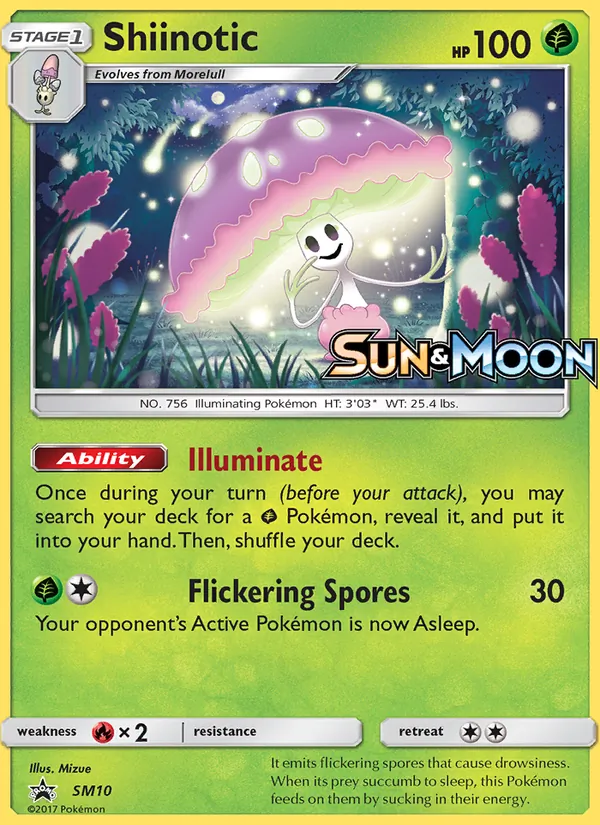 SM10 Shiinotic – SM Black Star Promos