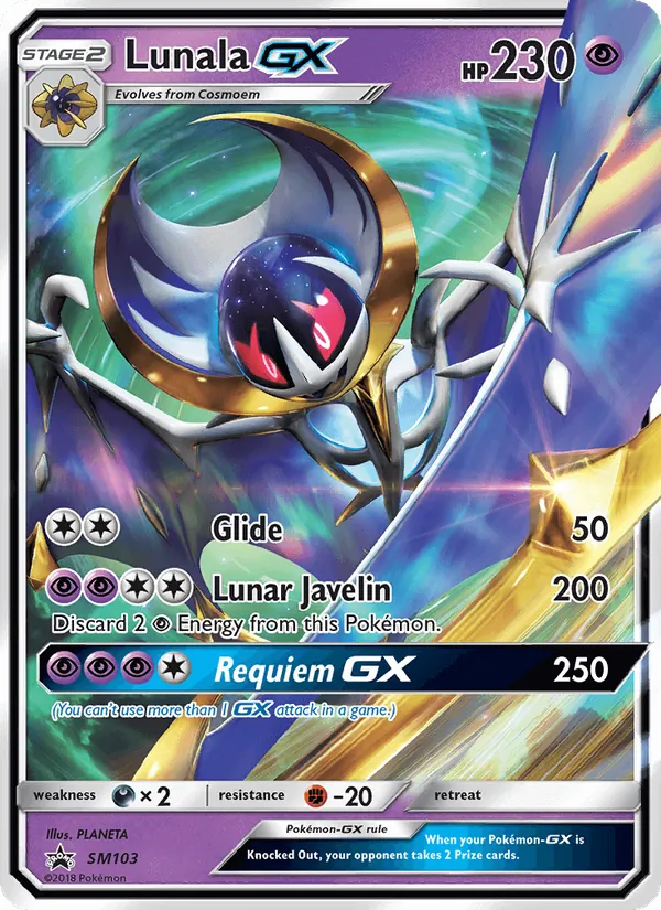 SM103 Lunala GX – SM Black Star Promos