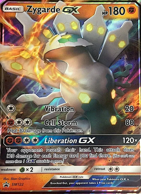SM122 Zygarde GX – SM Black Star Promos