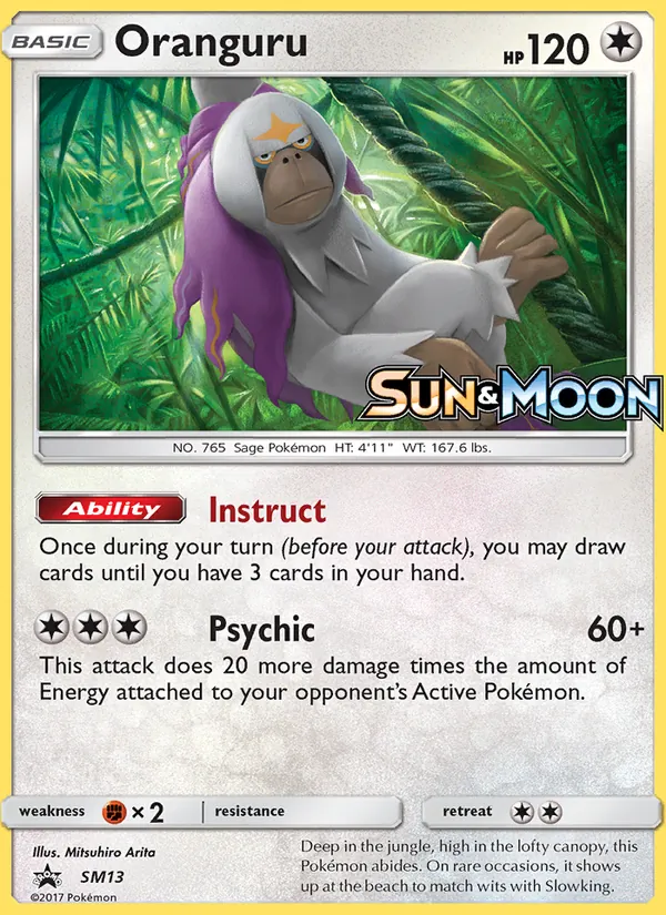 SM13 Oranguru – SM Black Star Promos