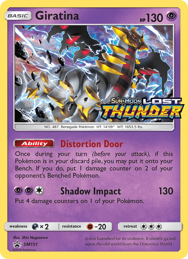 SM151 Giratina – SM Black Star Promos