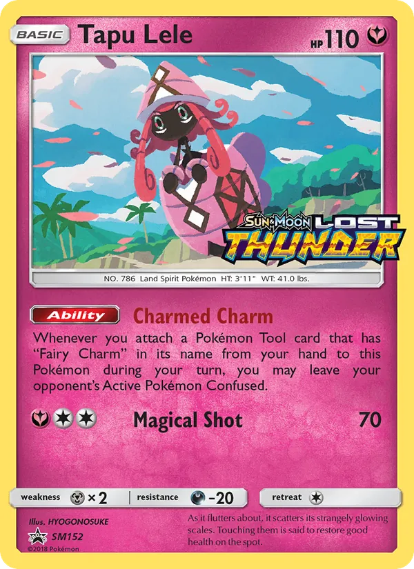 SM152 Tapu Lele – SM Black Star Promos