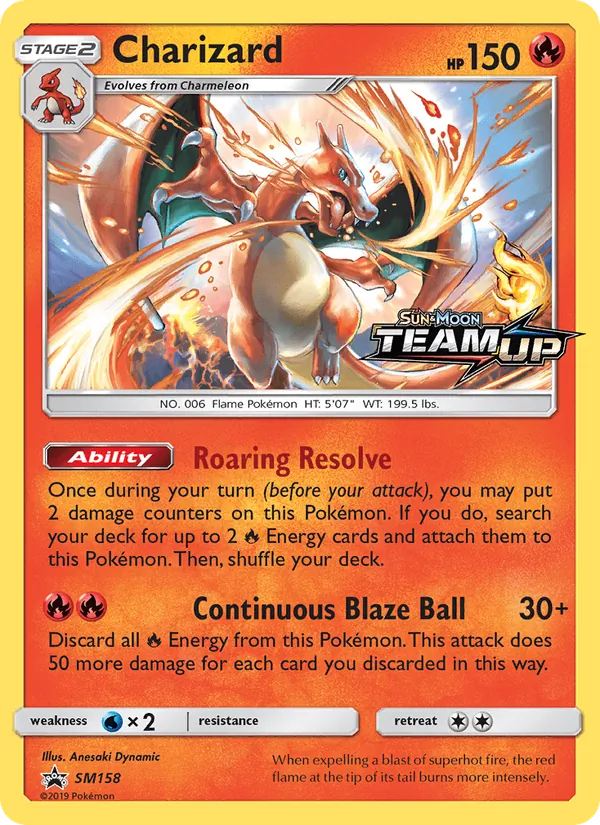 SM158 Charizard – SM Black Star Promos