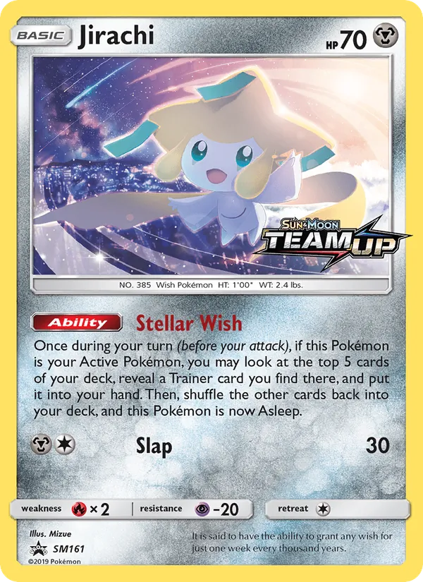 SM161 Jirachi – SM Black Star Promos