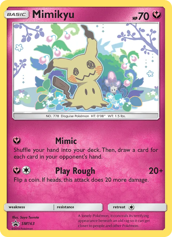 SM163 Mimikyu – SM Black Star Promos