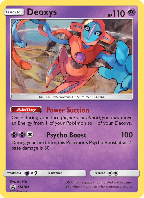 SM164 Deoxys – SM Black Star Promos