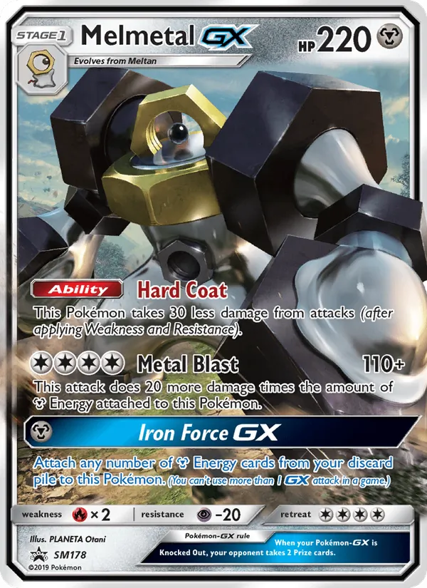 SM178 Melmetal GX – SM Black Star Promos