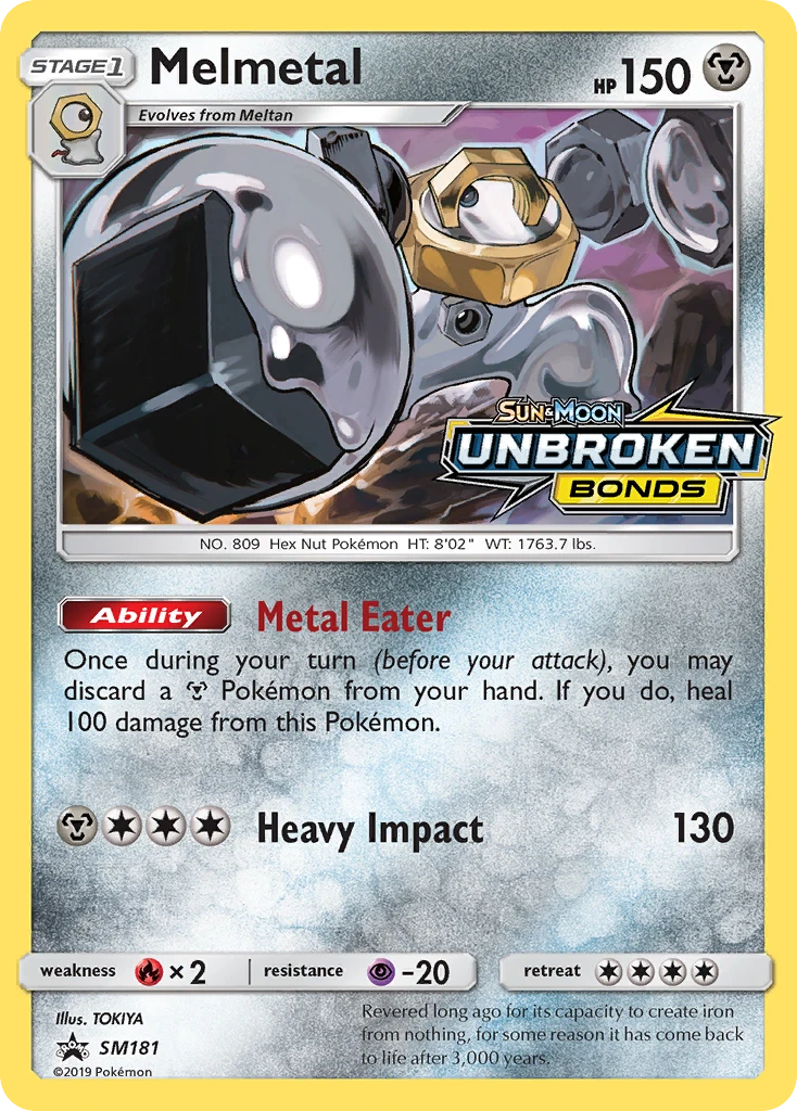 SM181 Melmetal – SM Black Star Promos