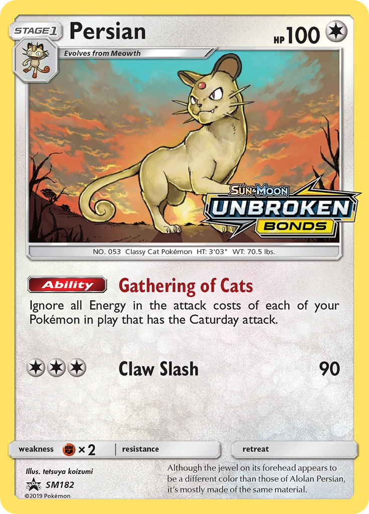 SM182 Persian – SM Black Star Promos