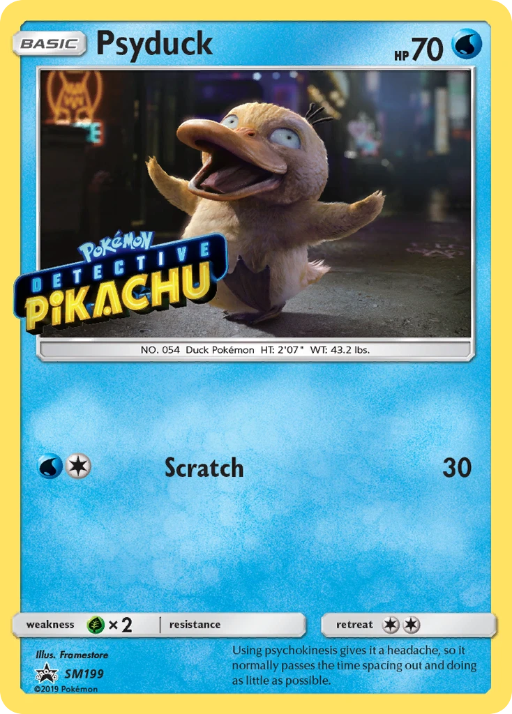 SM199 Psyduck – SM Black Star Promos