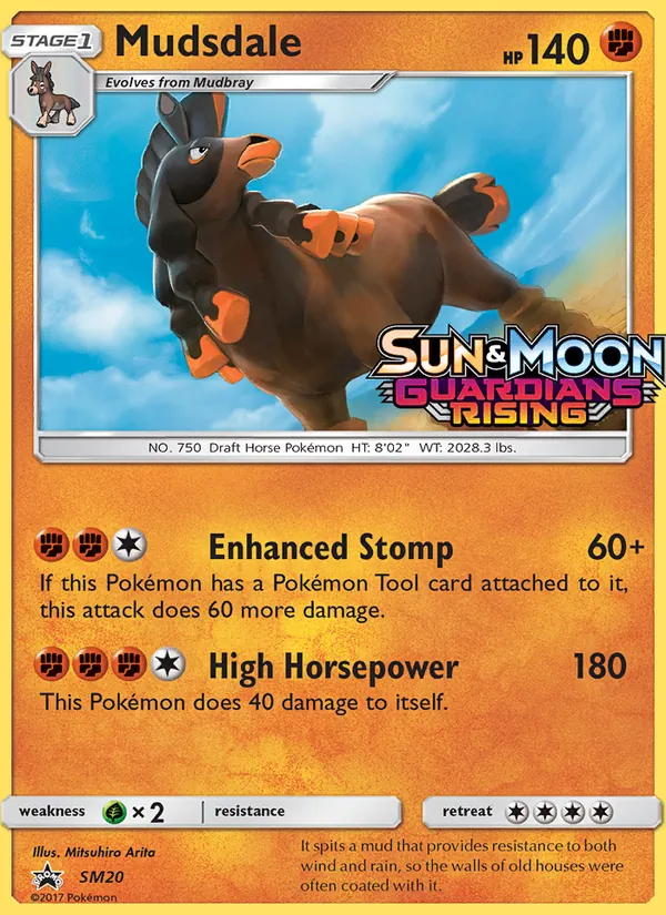 SM20 Mudsdale – SM Black Star Promos