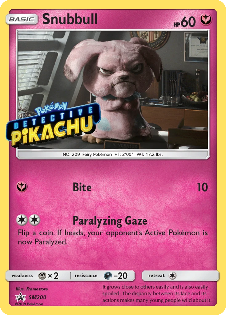 SM200 Snubbull – SM Black Star Promos