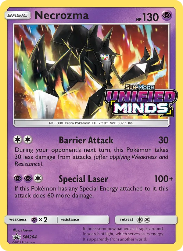 SM204 Necrozma – SM Black Star Promos