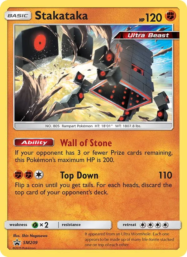 SM209 Stakataka – SM Black Star Promos