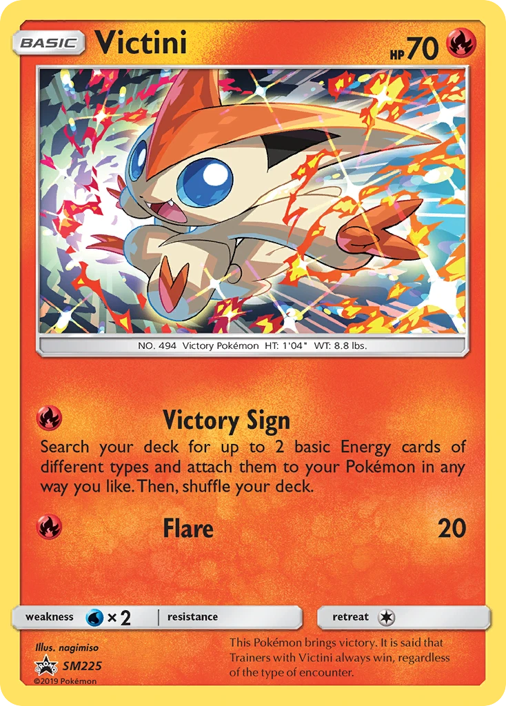 SM225 Victini – SM Black Star Promos