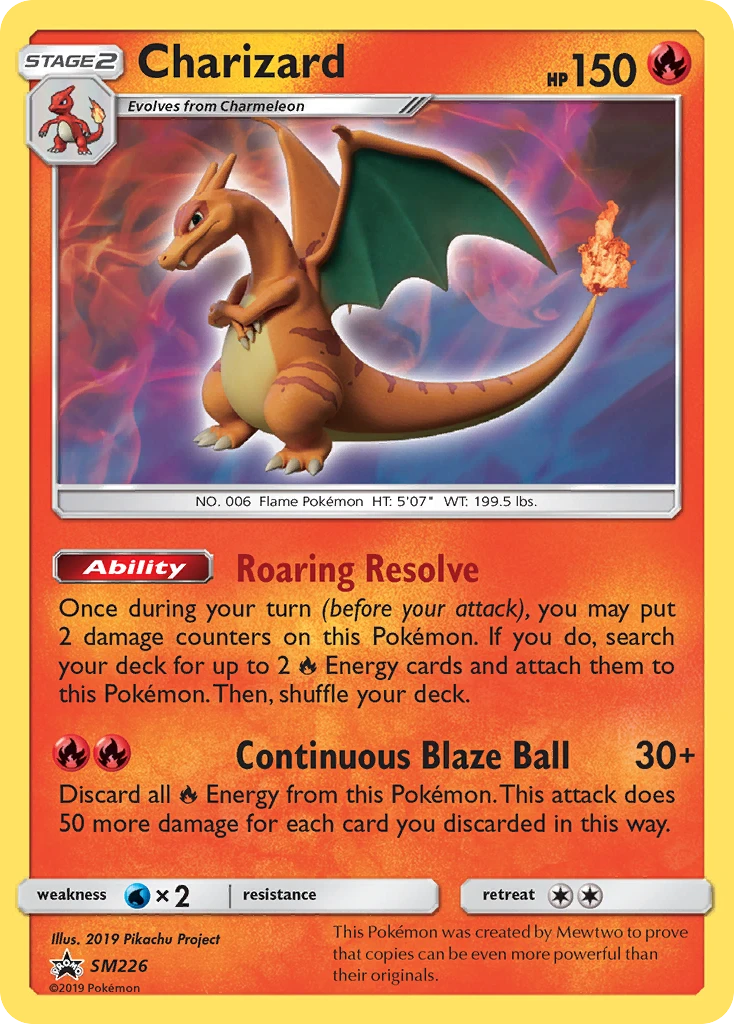 SM226 Charizard – SM Black Star Promos