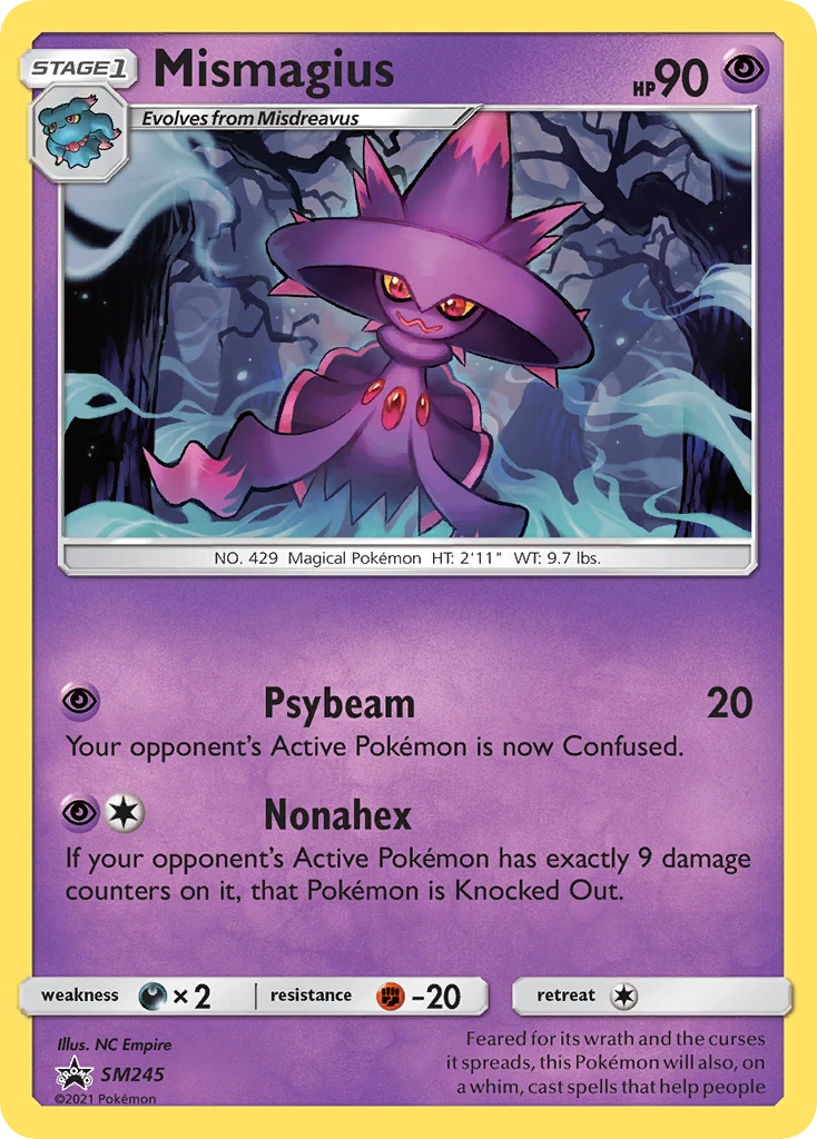 SM245 Mismagius – SM Black Star Promos