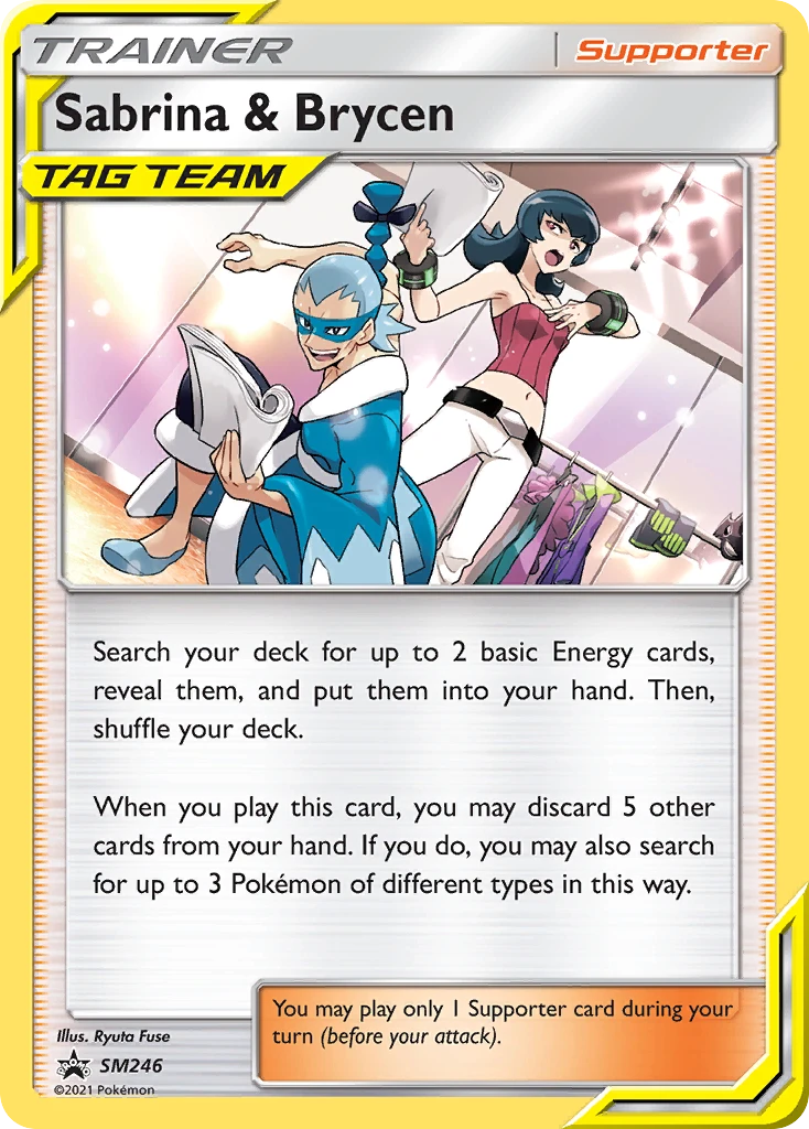 SM246 Sabrina & Brycen – SM Black Star Promos