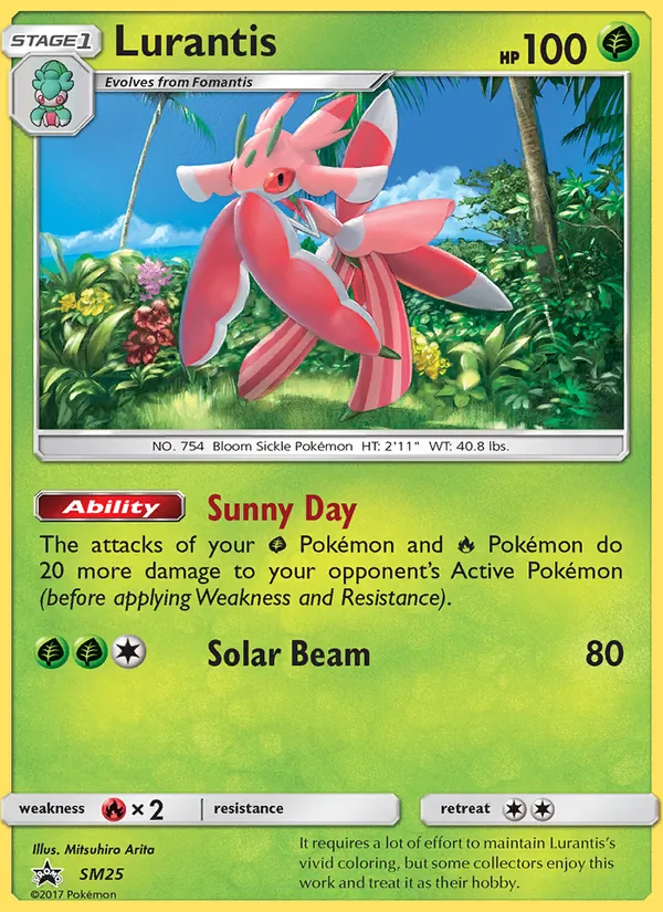 SM25 Lurantis – SM Black Star Promos