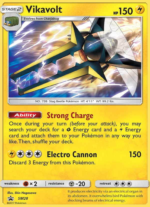 SM28 Vikavolt – SM Black Star Promos