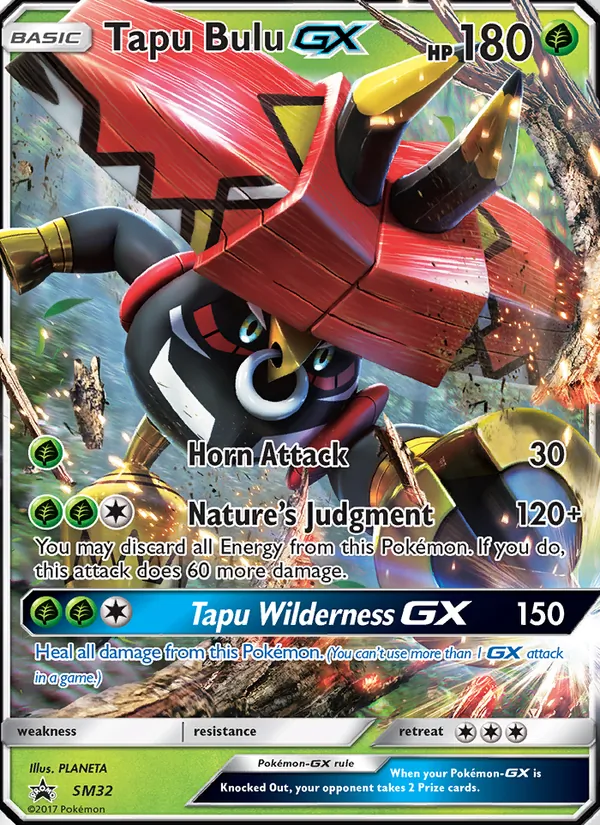 SM32 Tapu Bulu GX – SM Black Star Promos