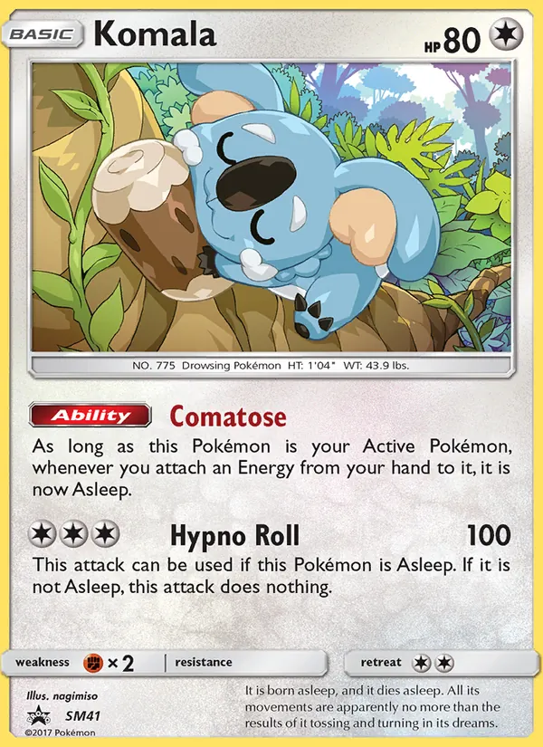 SM41 Komala – SM Black Star Promos