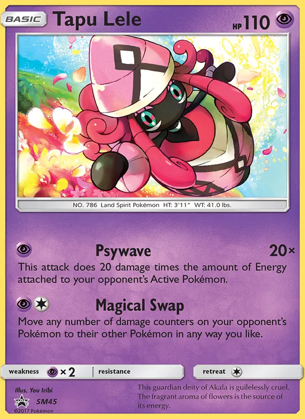 SM45 Tapu Lele – SM Black Star Promos
