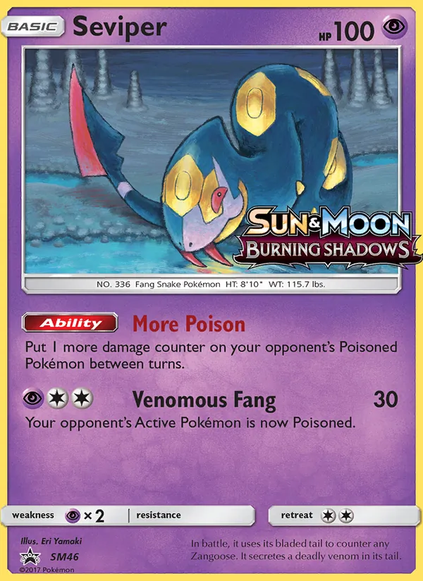 SM46 Seviper – SM Black Star Promos