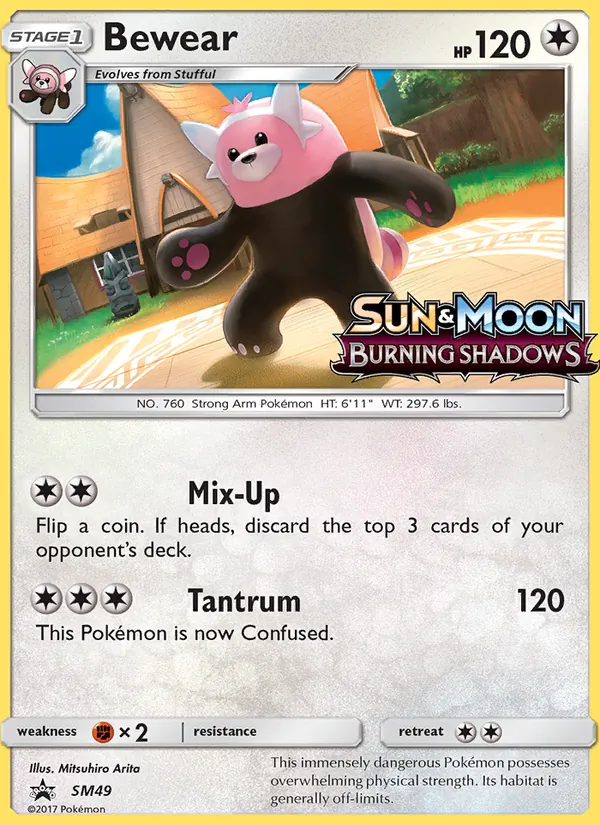 SM49 Bewear – SM Black Star Promos