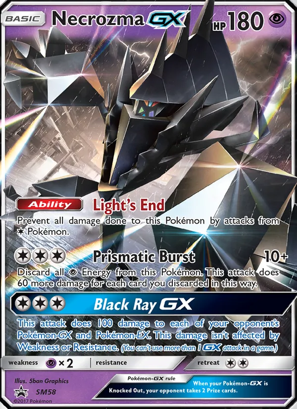 SM58 Necrozma GX – SM Black Star Promos