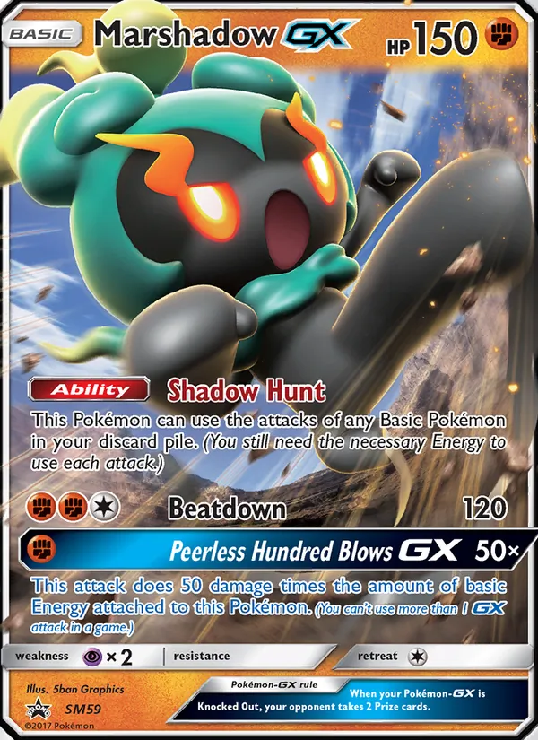SM59 Marshadow GX – SM Black Star Promos
