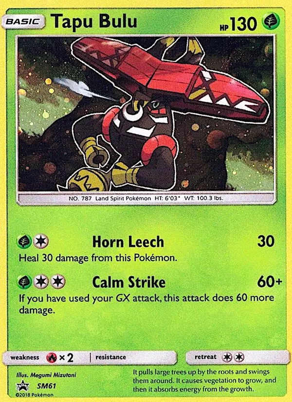 SM61 Tapu Bulu – SM Black Star Promos