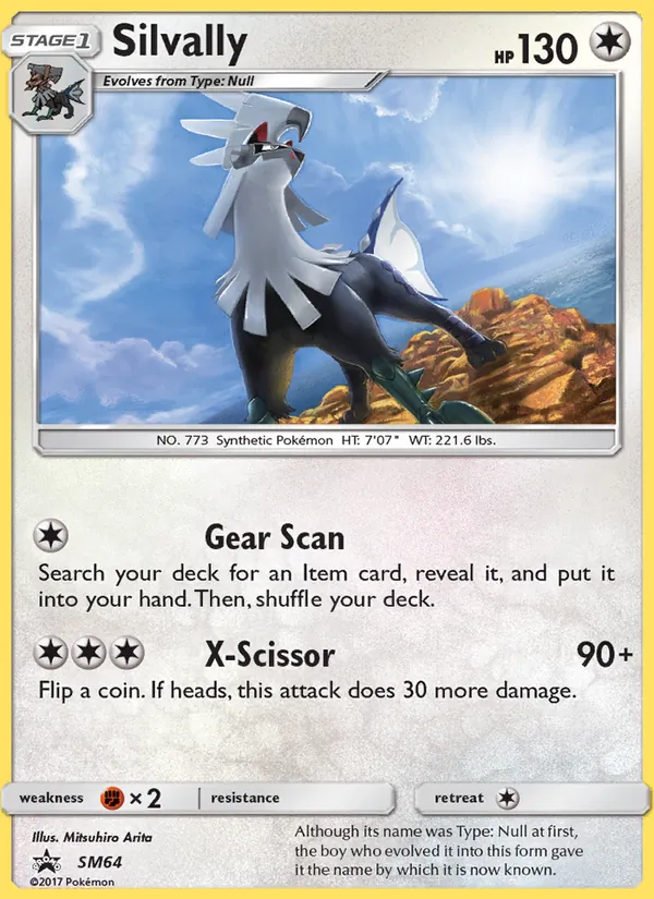 SM64 Silvally – SM Black Star Promos