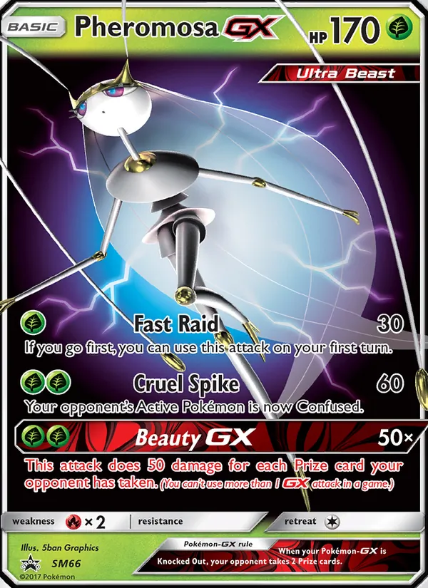 SM66 Pheromosa GX – SM Black Star Promos